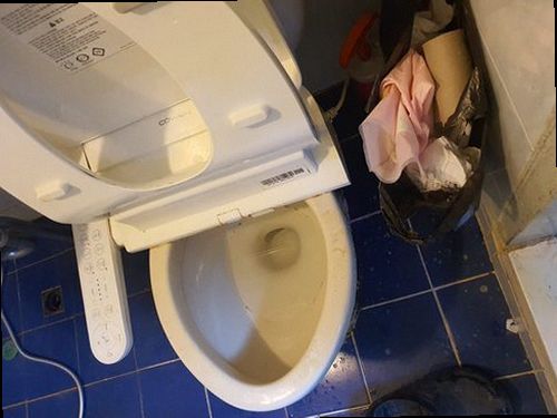 만안구 박달동 하수구막힘 배관 내부 점검과 배수 상태를 확인하는 작업 과정