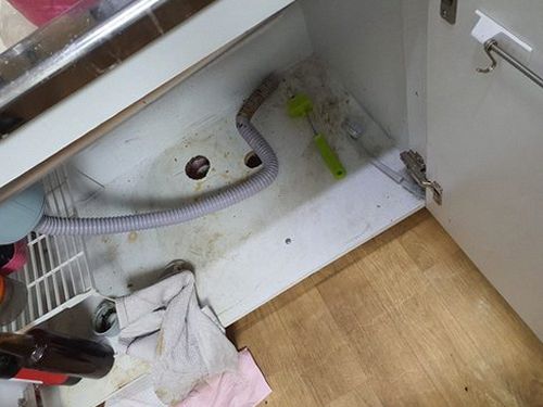 만안구 하수구막힘 배관 점검 장면
